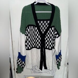 SHEIN Monochrome Knit Sweater